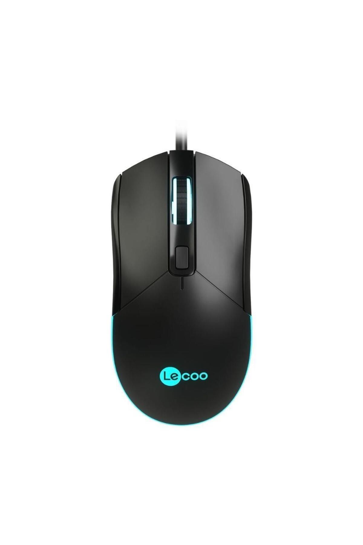 Lecoo Lenovo Ms120 Kablolu Optik Mouse Siyah