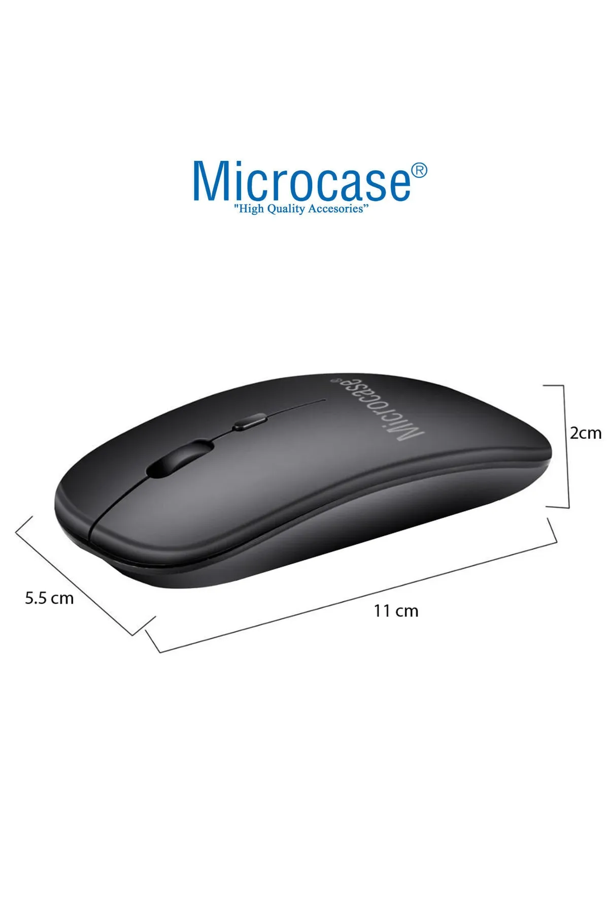 Microcase Lenovo Tab M10 Tb-x306f 10.1 Uyumlu Bluetooth Klavye + Mouse + Tablet Standı - Al8106