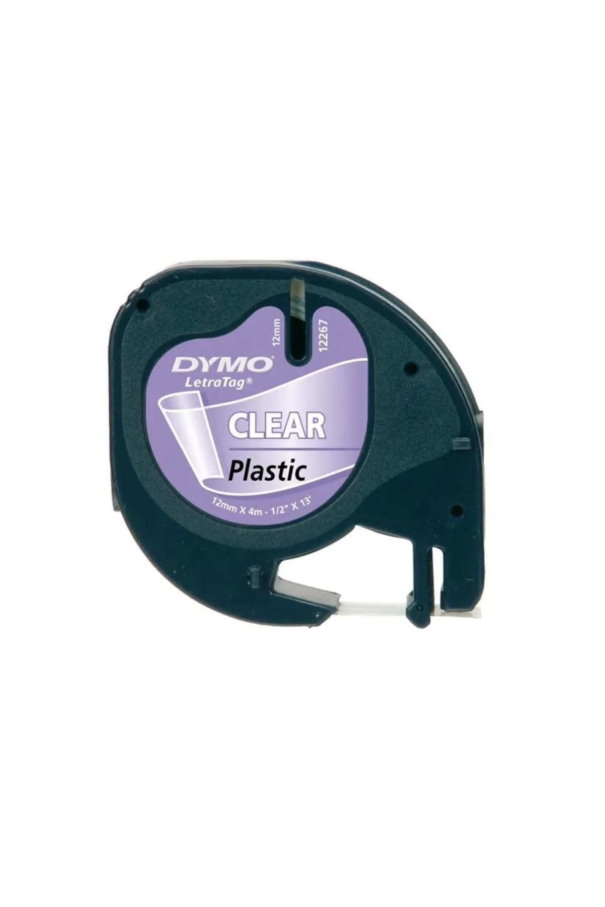 Dymo Letratag Plastik Şerit 12x4 Mt Şeffaf 12267 S0721530