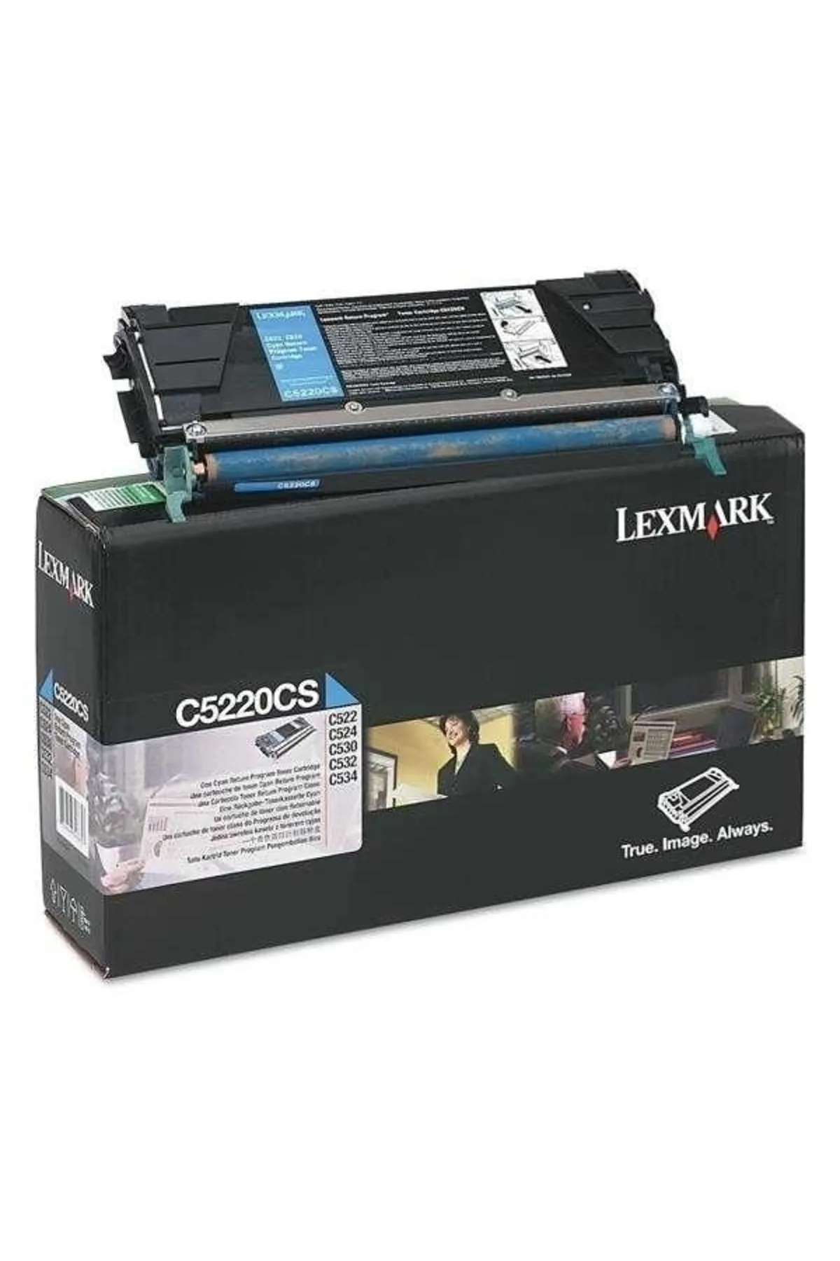 Brother Lexmark C522-C5220CS Mavi  Toner