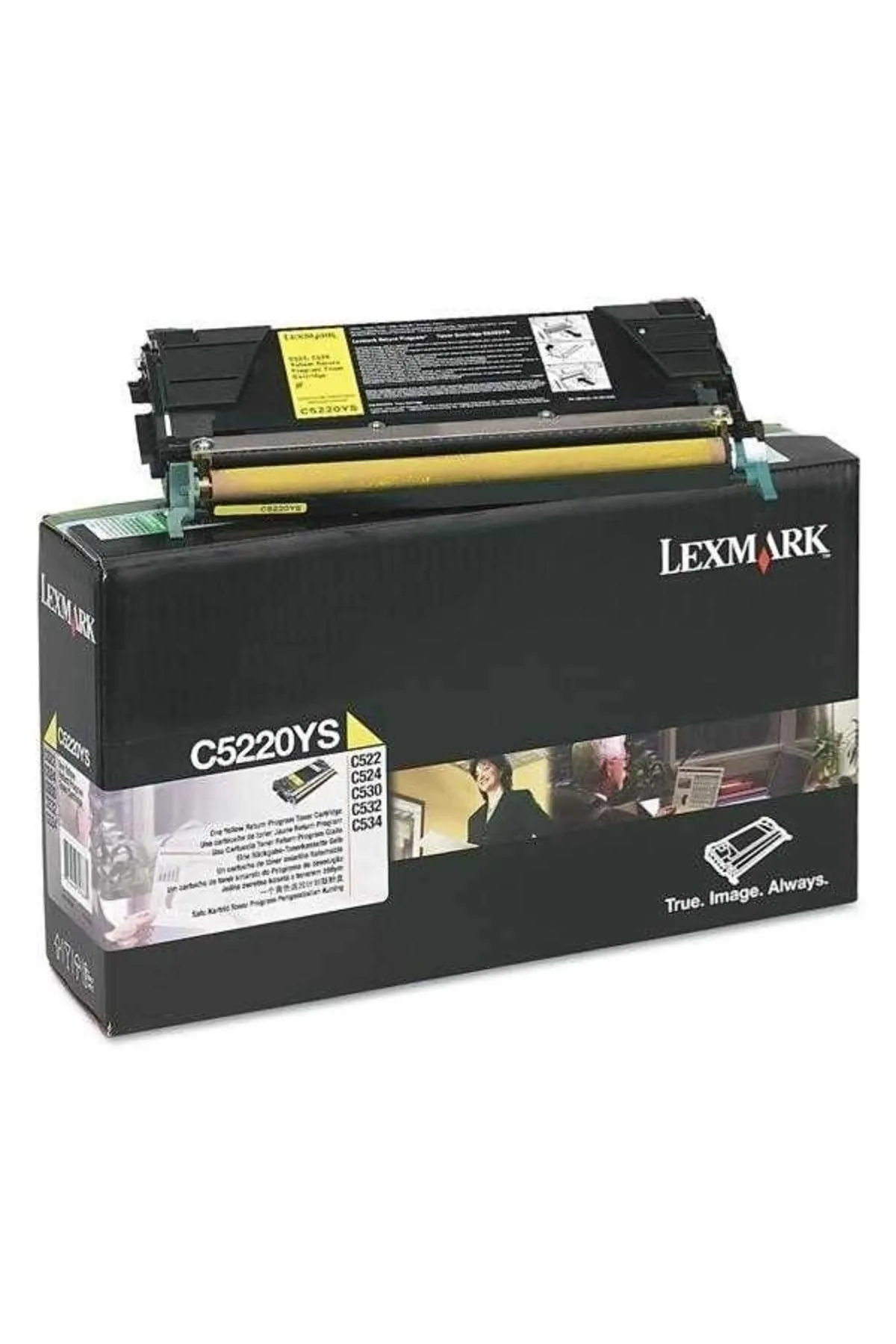 Brother Lexmark C522-C5220YS Sarı  Toner