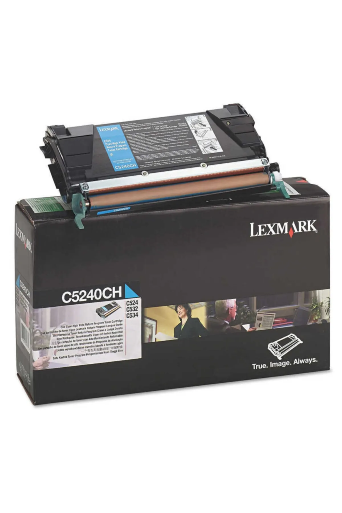 Brother Lexmark C524-C5240CH Mavi  Toner Y.K.