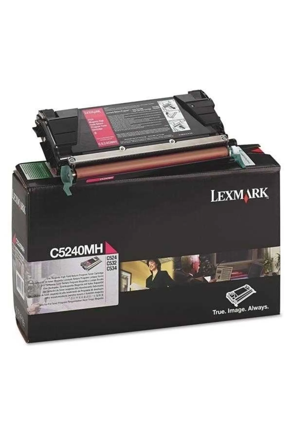 Brother Lexmark C524-C5240MH Kırmızı  Toner Y.K.