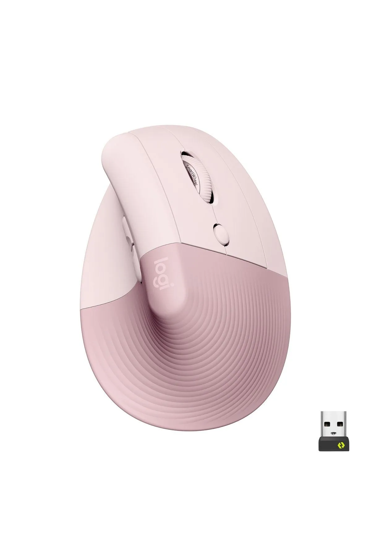 Logitech Lift Kablosuz Ergonomik Dikey Gül Mouse