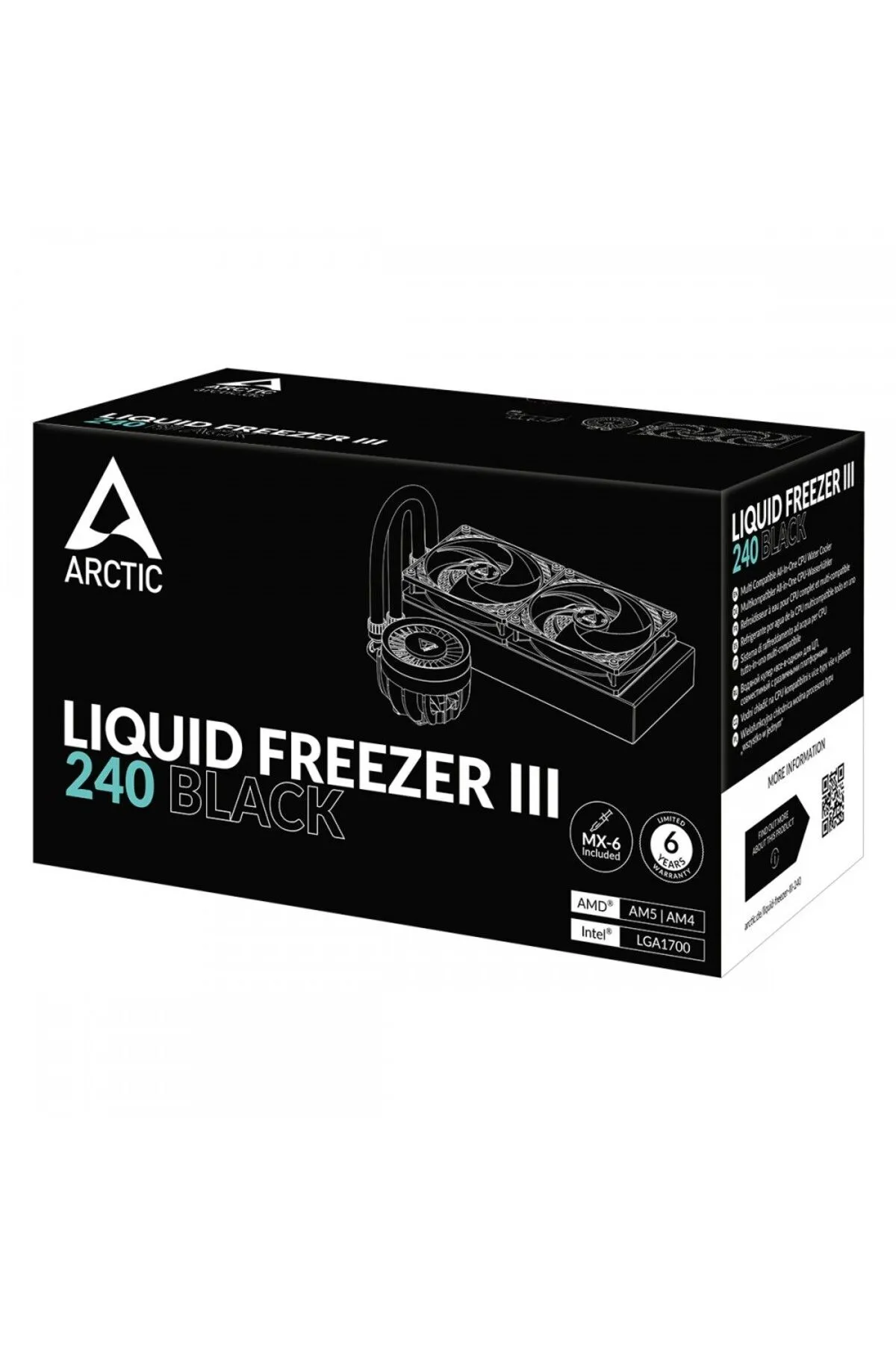 Arctic Liquid Freezer III 240 Multi Compatible All-in-One CPU Water Cooler