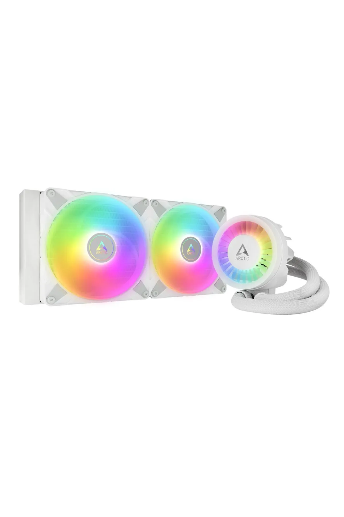 Arctic Liquid Freezer III - 280 A-RGB Intel / AMD 280mm Radyatörlü 2x14cm P14 PWM Fanlı Sıvı İşl Soğ