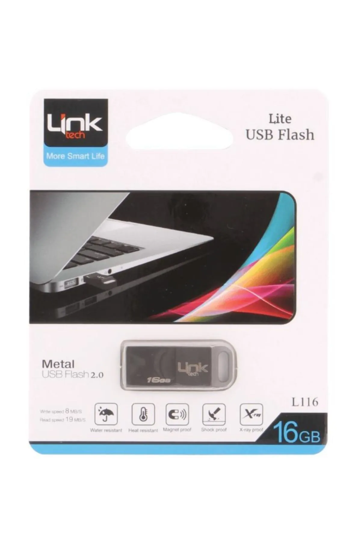 Genel Markalar Lite 16gb Metal 8mb/s Usb Bellek