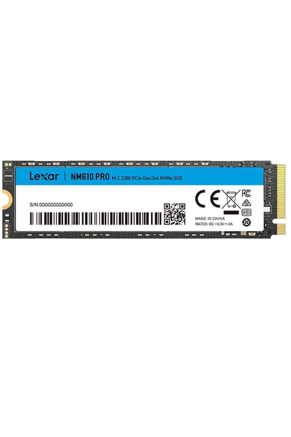 Lexar Lnm610 Pro 1tb 3300mbs/2600mbs M2 Nvme Lnm610p001t-rnnng