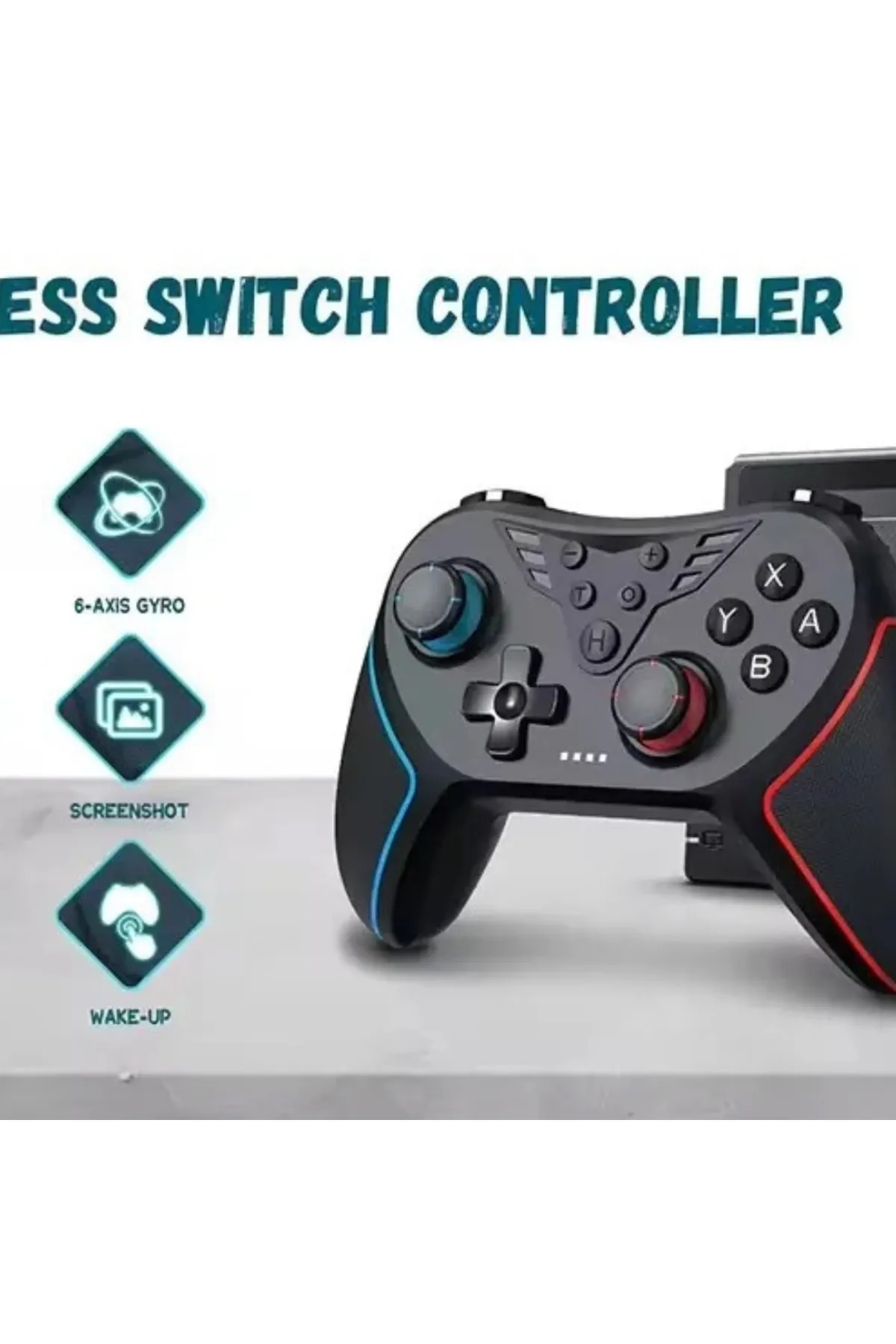 HEJARON LOBO Wirelles Controller PC Gamepad için 2.4G Tekli kol kablosuz oyun kolu  PC/Andriod