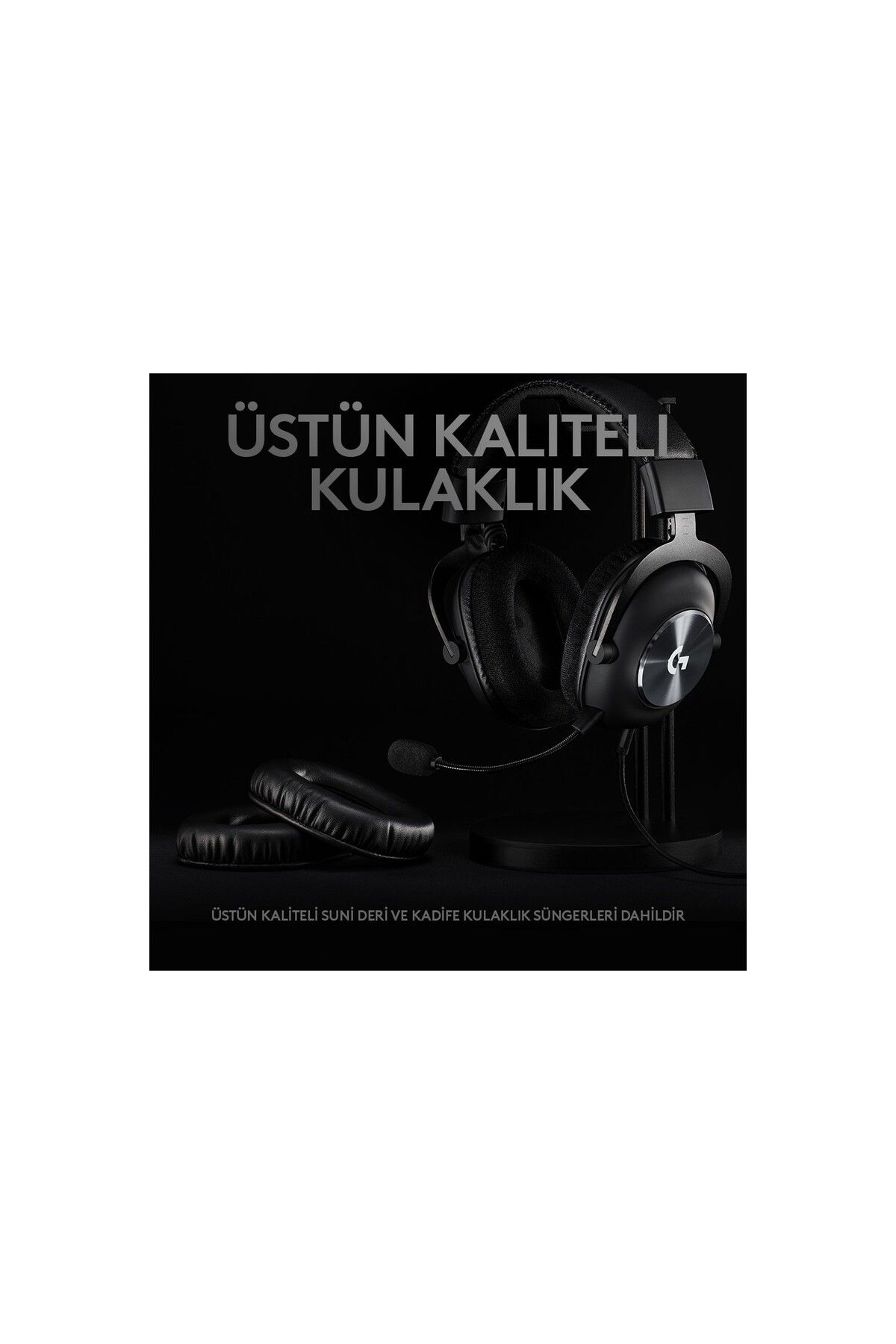 Genel Markalar Logitech G Pro X 7.1 Surround Ses Oyuncu Kulaklığı - Siyah