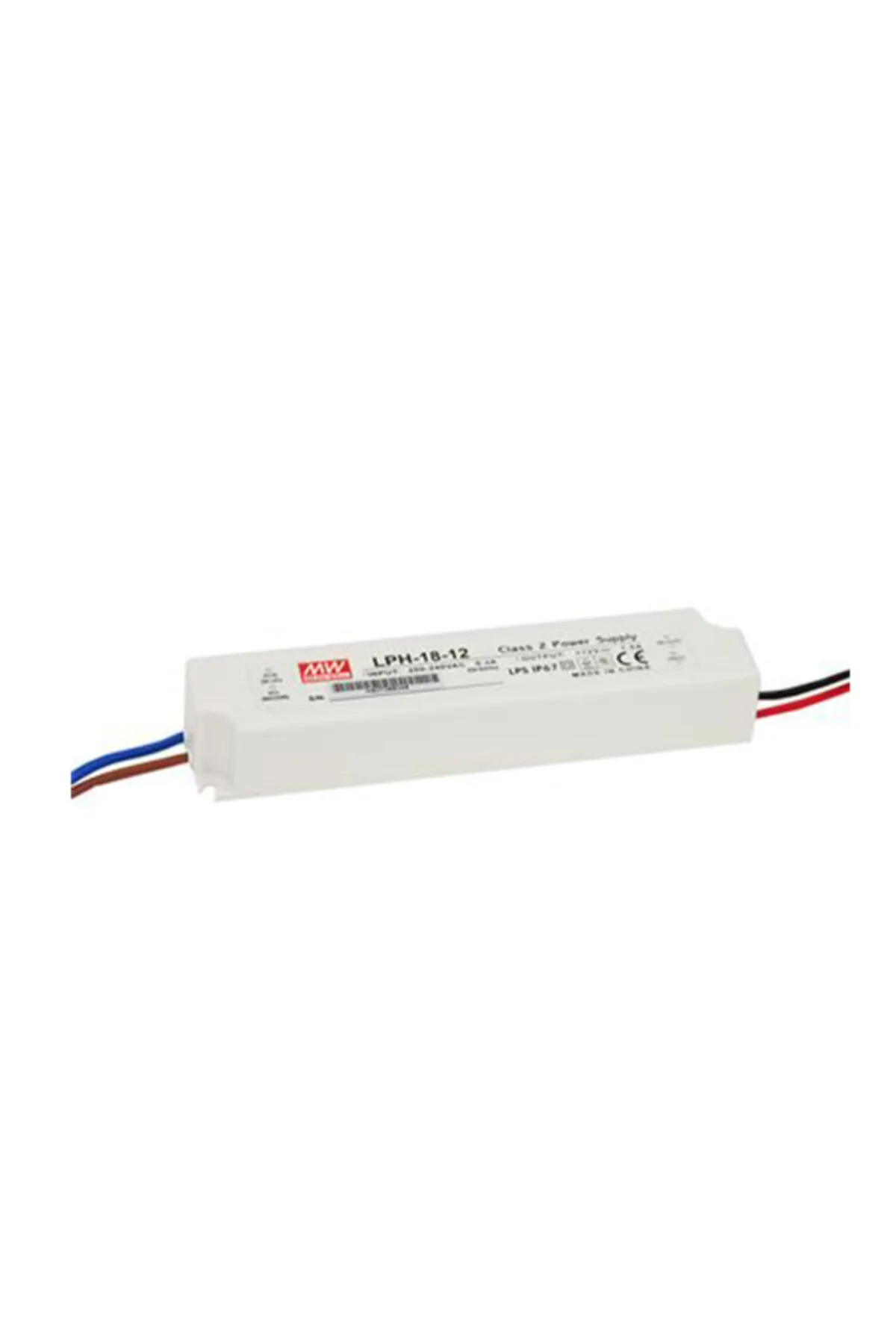 Meanwell Lph-18-12 12vdc 1.5amp Ip67 Güç Kaynağı