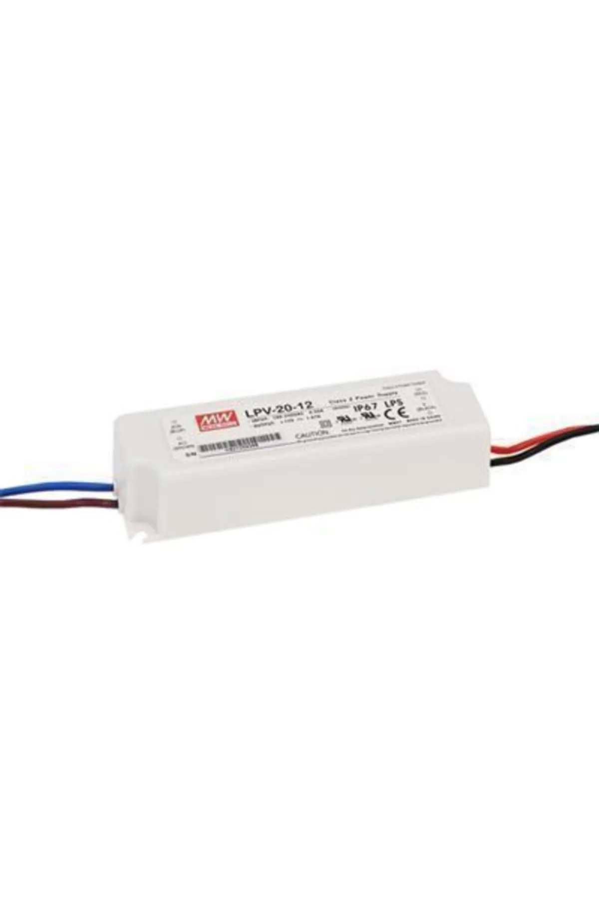 Meanwell Lpv-20-12 12vdc 1.67amp Ip67 Güç Kaynağı