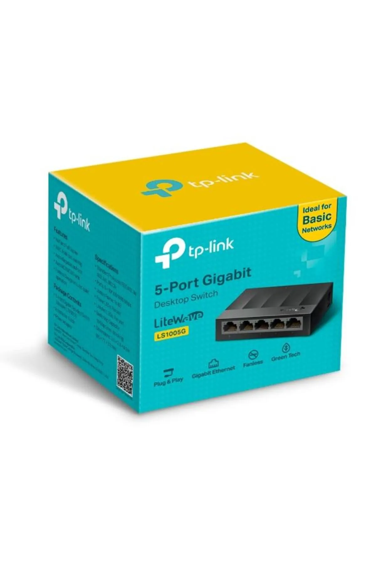 TP-Link LS1005G 5-port 10/100/1000mbps Desktop Switch