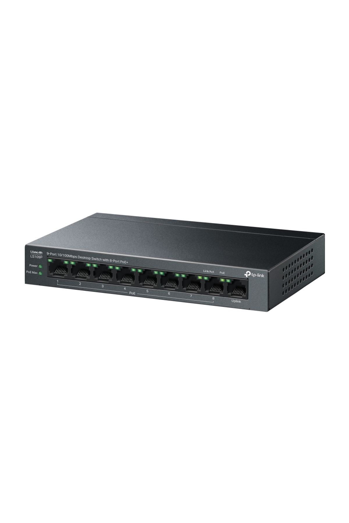 TP-Link Ls109p 9 Port 10/100 Mbps Poe Switch