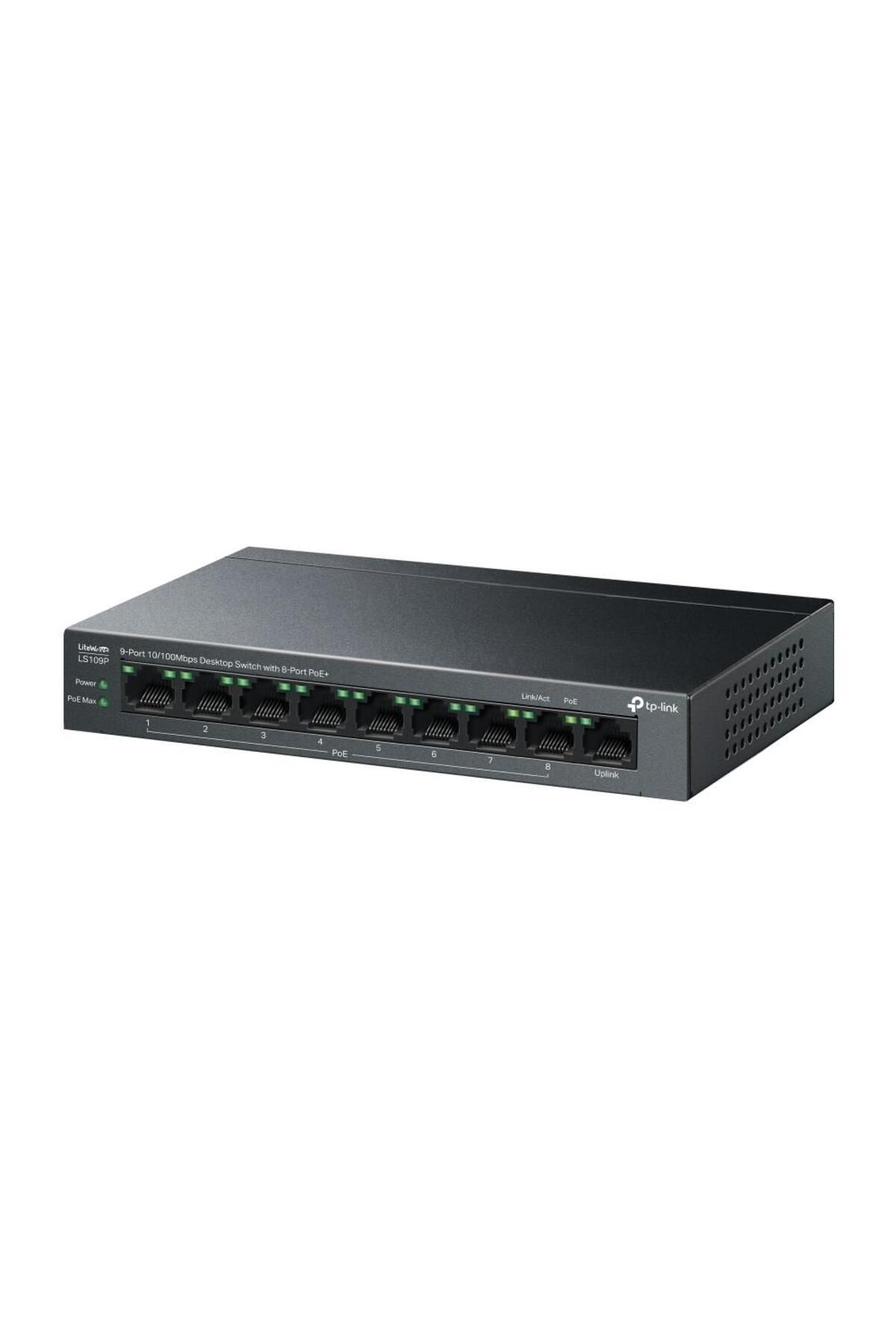 TP-Link Ls109p 9port 10/100 Poe Switch