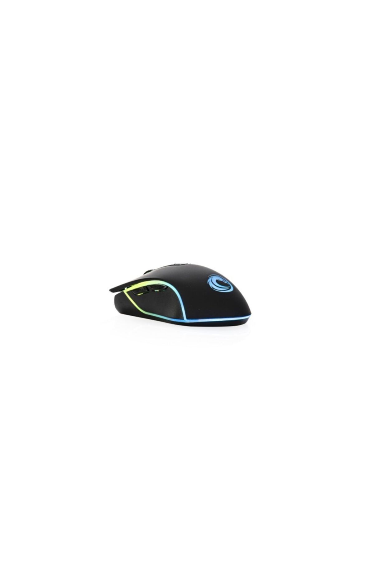 TKZ Lunatic Hawk Siyah 6400dpi Rgb Ledli Makrolu Gaming Oyuncu Mouse Drag Click