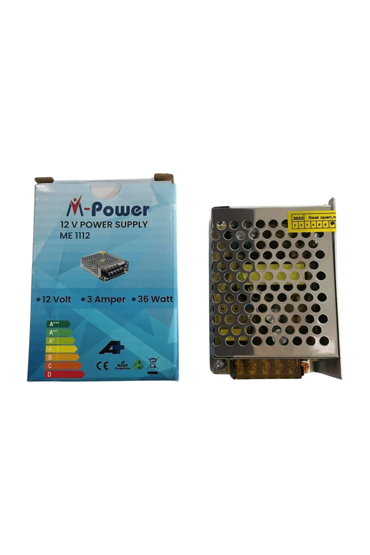 M POWER M-power 12v 3a Power Supply Me1112 Güç Kaynaği