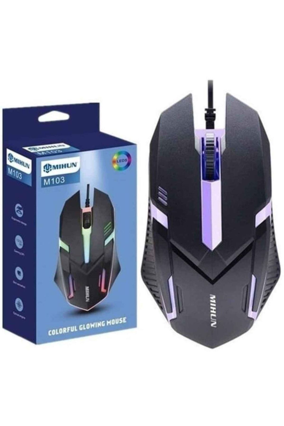 Genel Markalar M103 Rgb Oyuncu Mouse Gaming