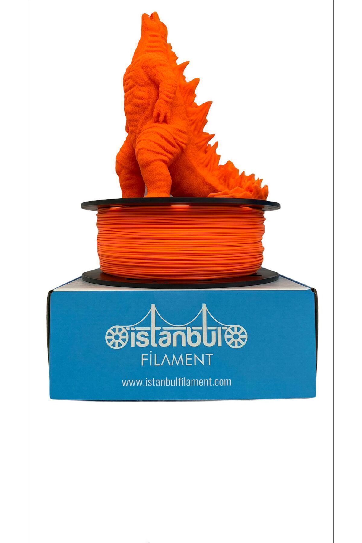 İSTANBUL FİLAMENT M18 Pla Turuncu-orange Istanbul Filament 1 Kg Ø 1,75mm ± 0,05 Mm 3d Yazıcı Kartuşu