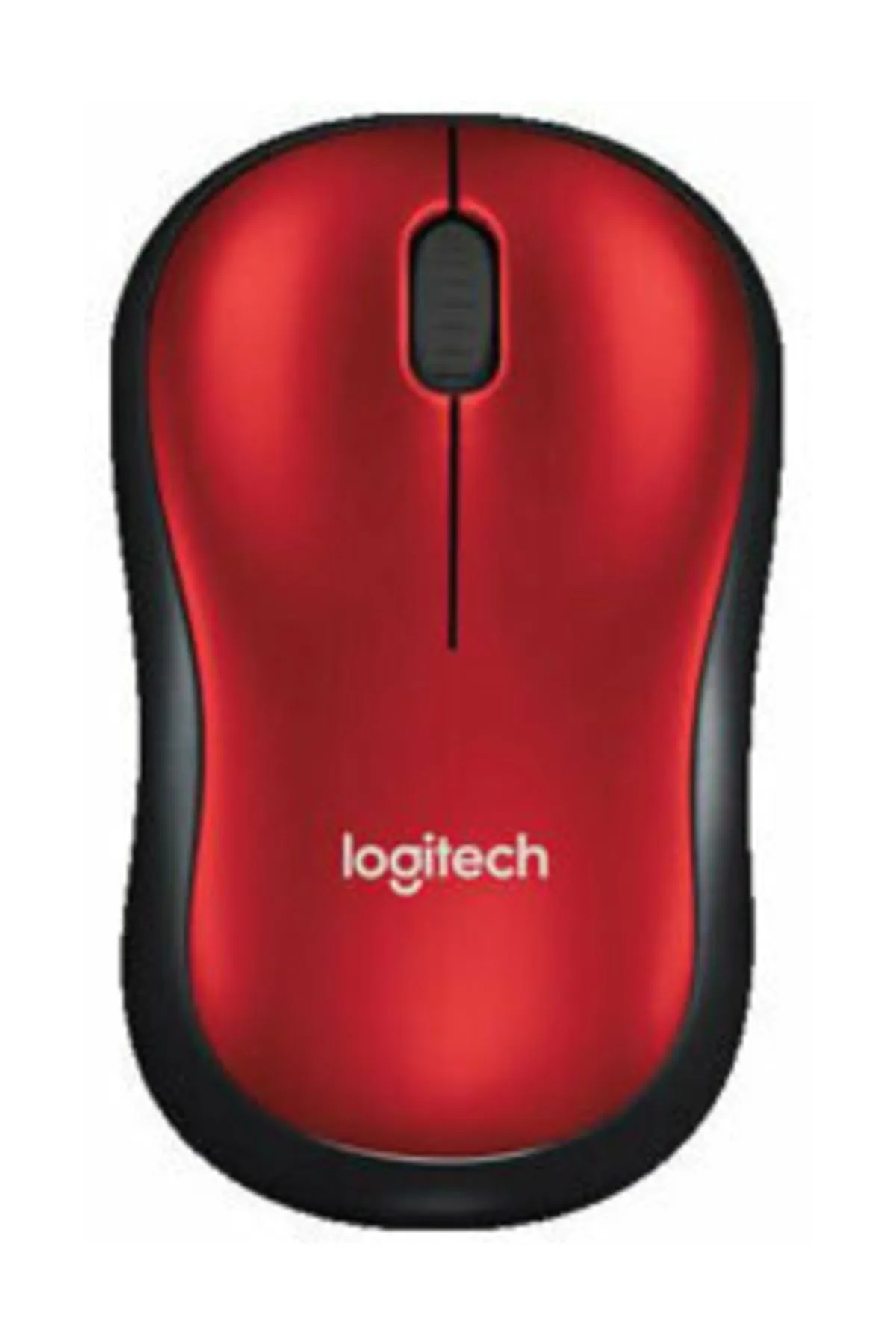 Logitech M185 Kablosuz Mouse (Red)