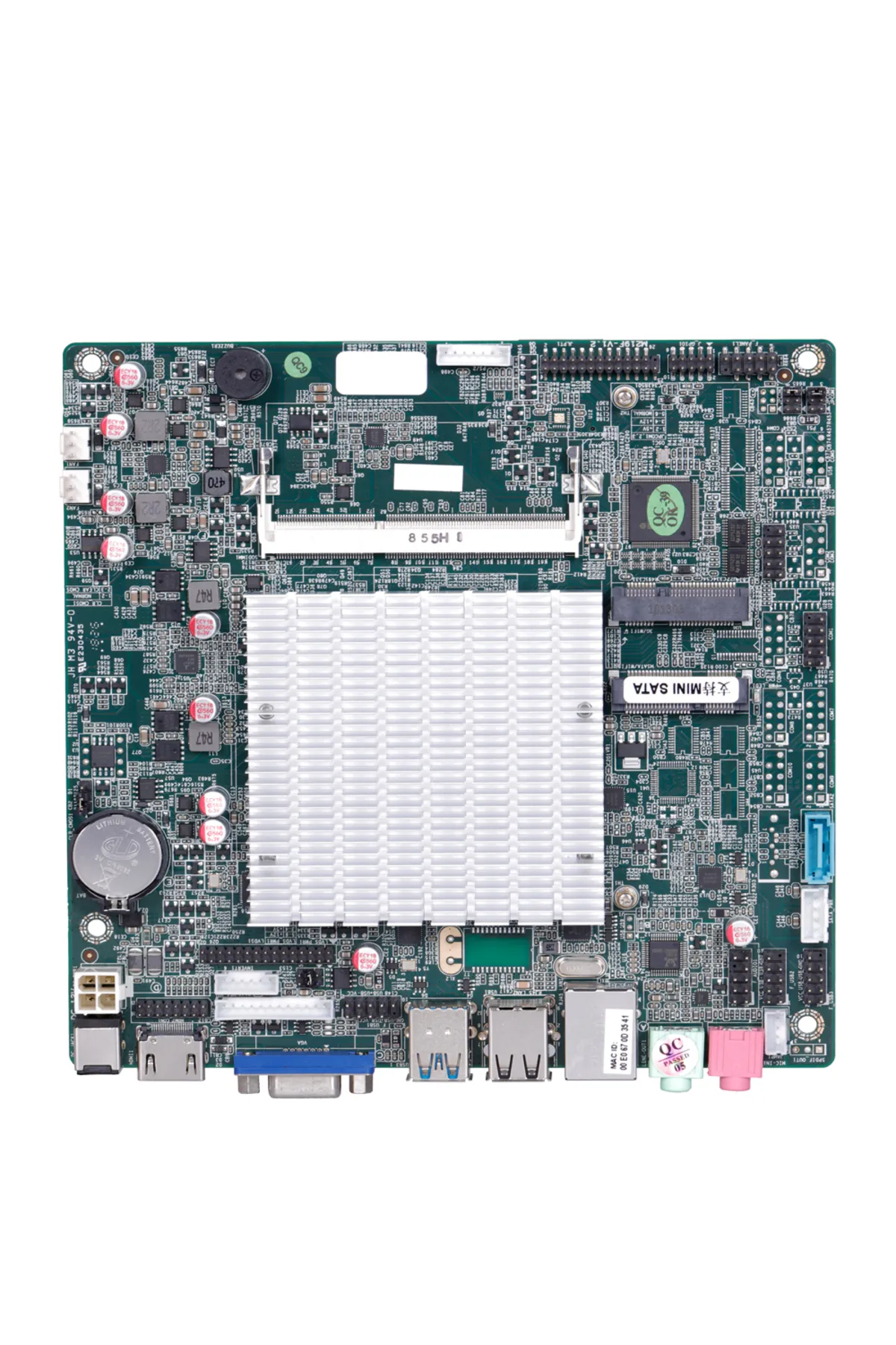 Elsky M219f-2com Intel Celeron J1900 Fansız Endüstriyel Mini Itx Anakart