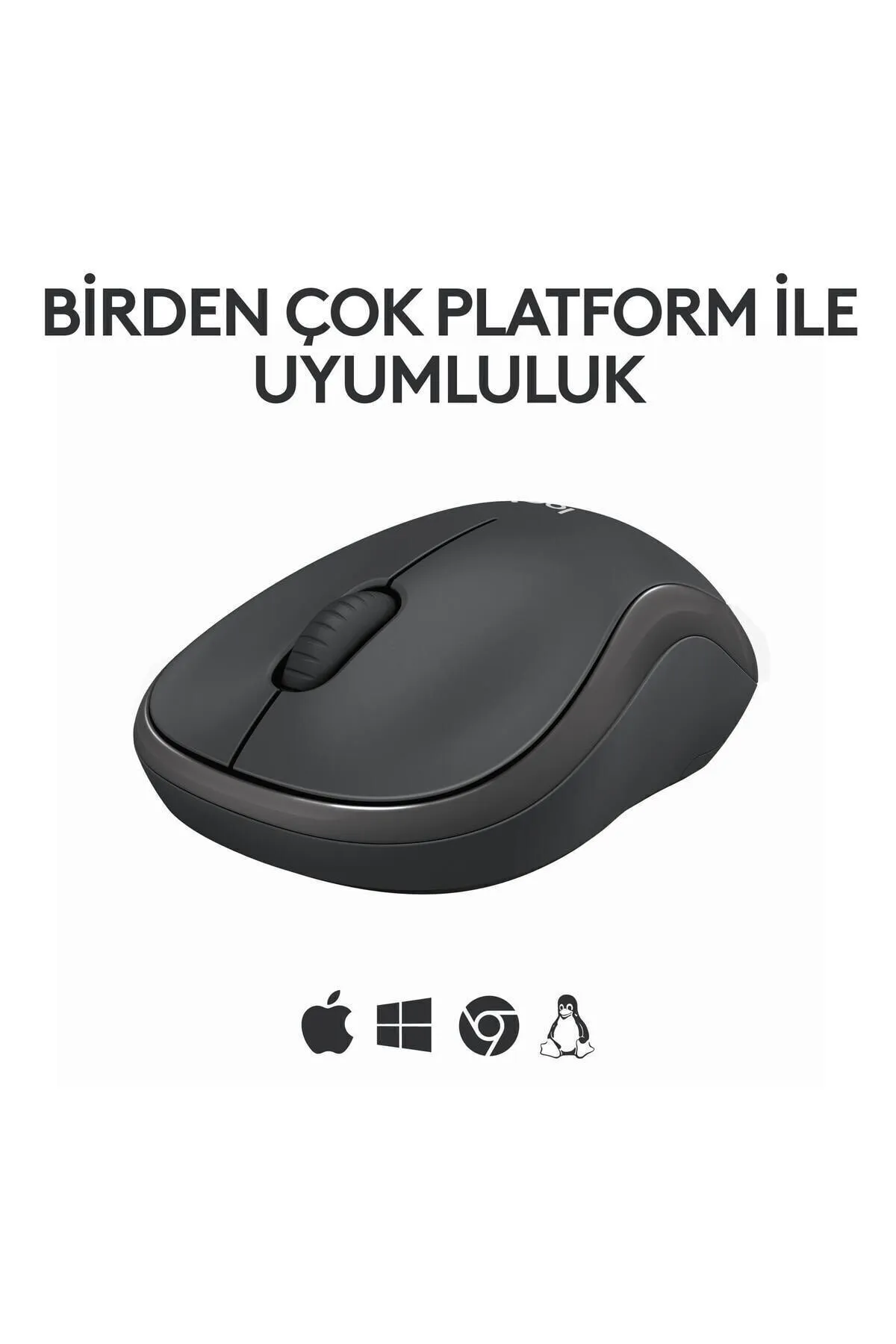 Logitech M240 Sessiz Kompakt Kablosuz Bluetooth Mouse - Siyah