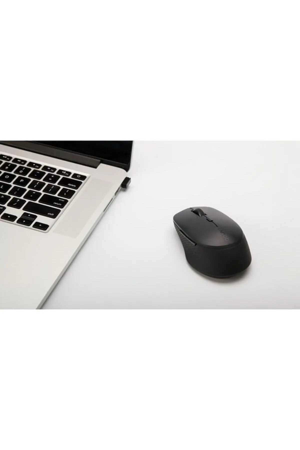 Rapoo M300 18048 1600dpı Çok Modlu Sessiz Tıklama Özellikli Kablosuz Mouse Koyu Gri