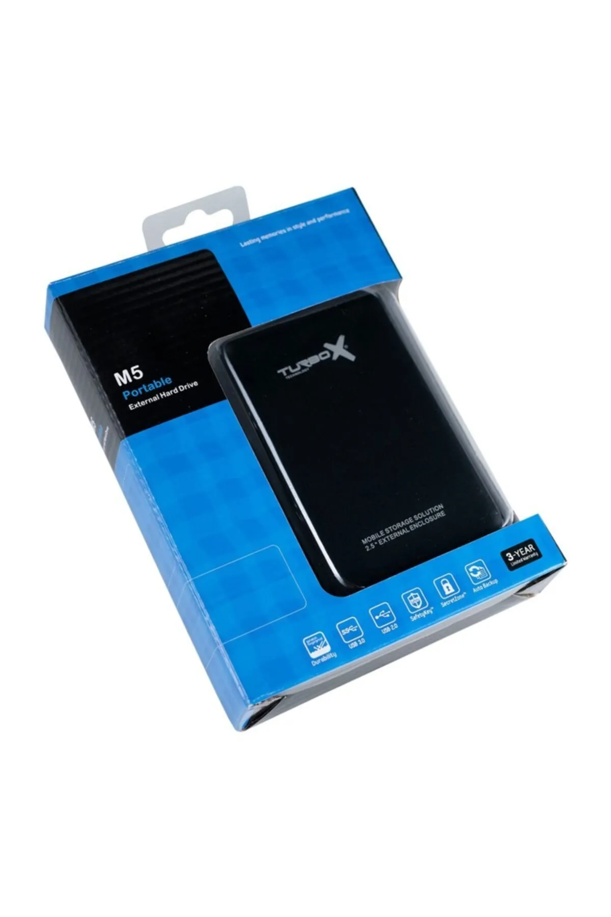 Turbox M5-320 USB 3.0 2.5" 320Gb Harici Harddisk