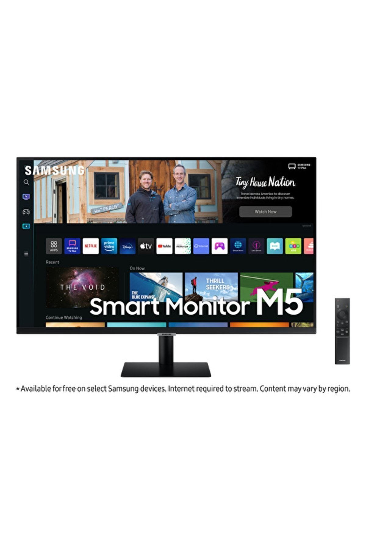 Samsung M5 Ls32bm500euxuf 32" Fhd 60hz Hdr10 (WİFİ BLUETOOTH) Smart Monitör