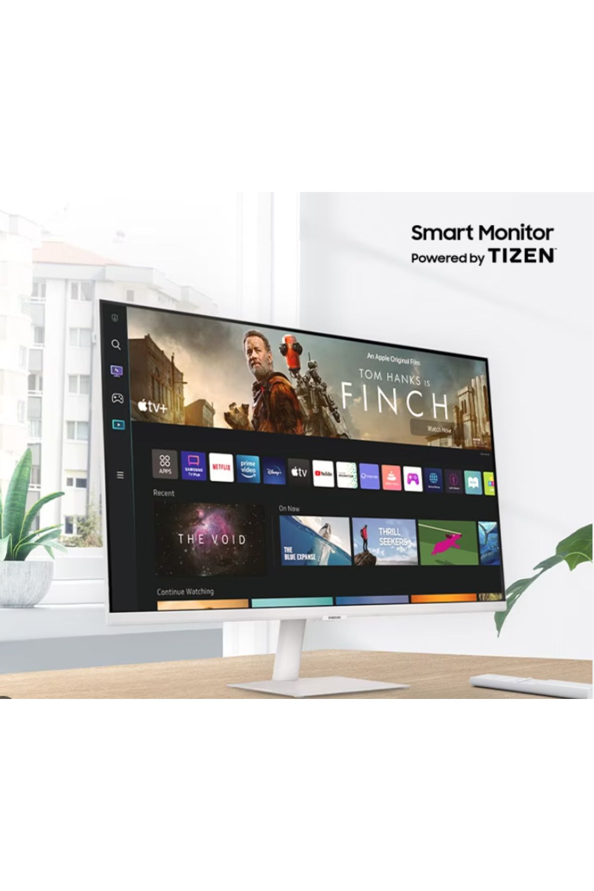 Samsung M5 LS32CM501EUXUF 32" 60Hz 4ms FHD HDR10 Smart Monitör TV (Samsung Türkiye Garantili)