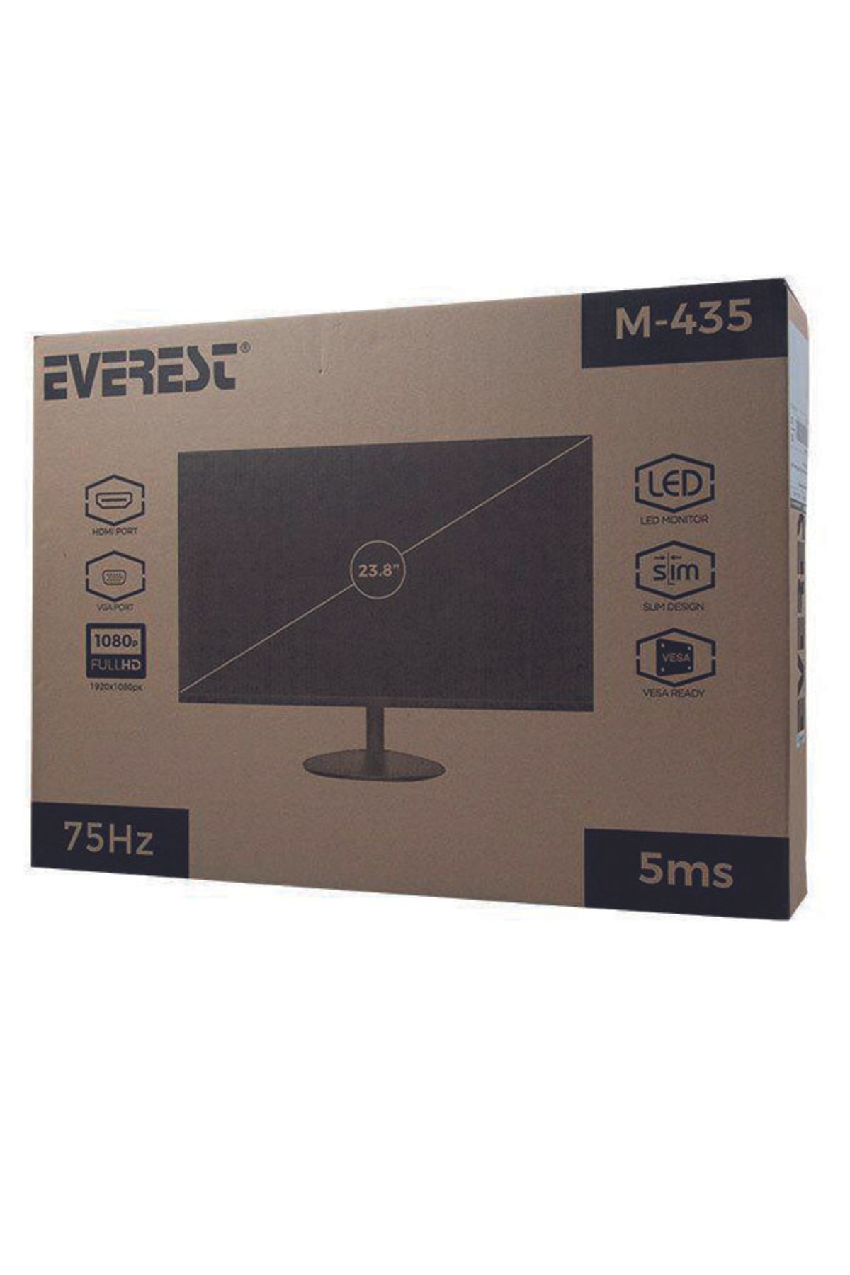 Everest M545 23.8 75hz 5ms Full Hd Vga/hdmı Monitör