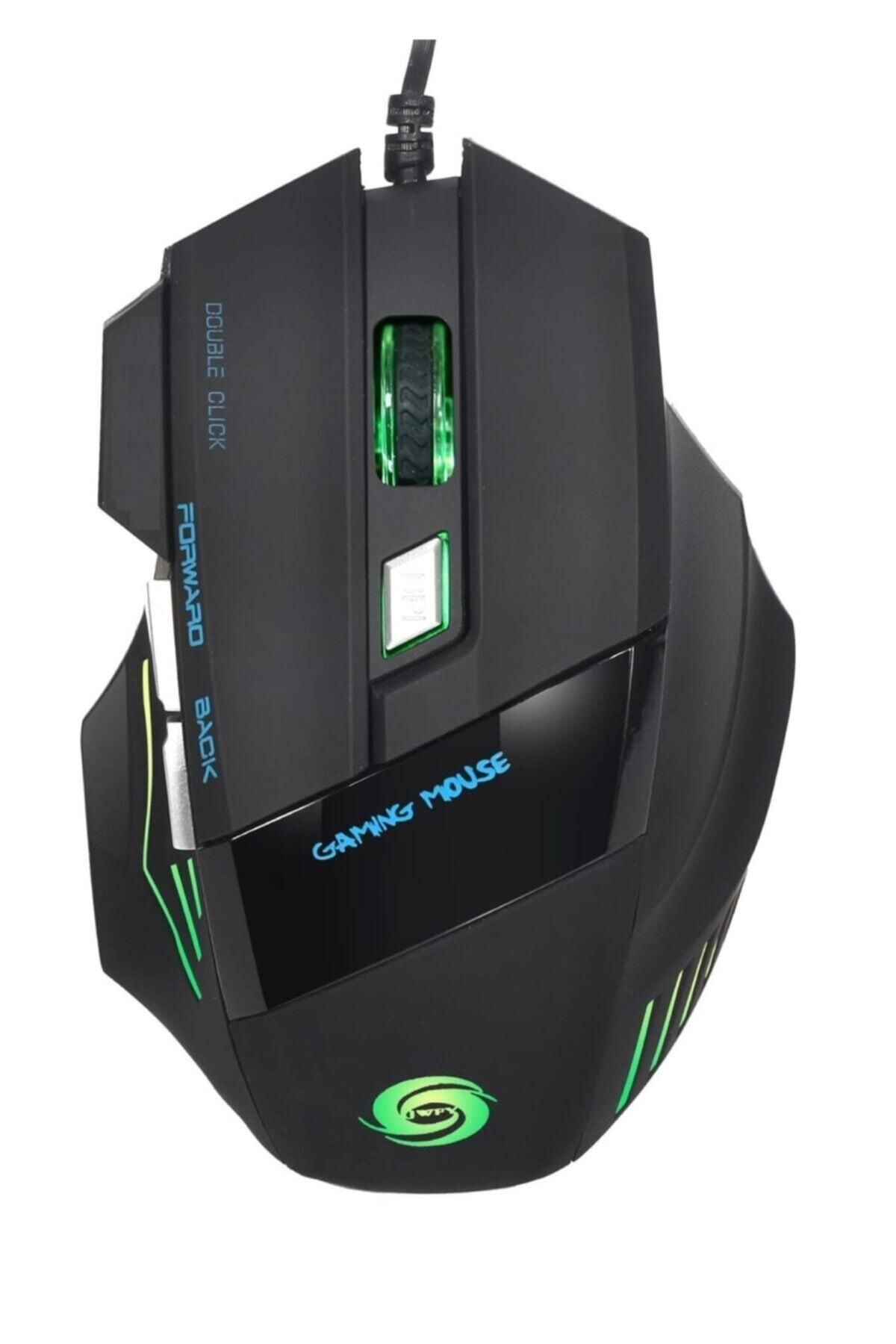 Azemax M6 Rgb Makro Pro Gaming Mouse 3200dpi 6 Düğmeli Oyuncu Mouse