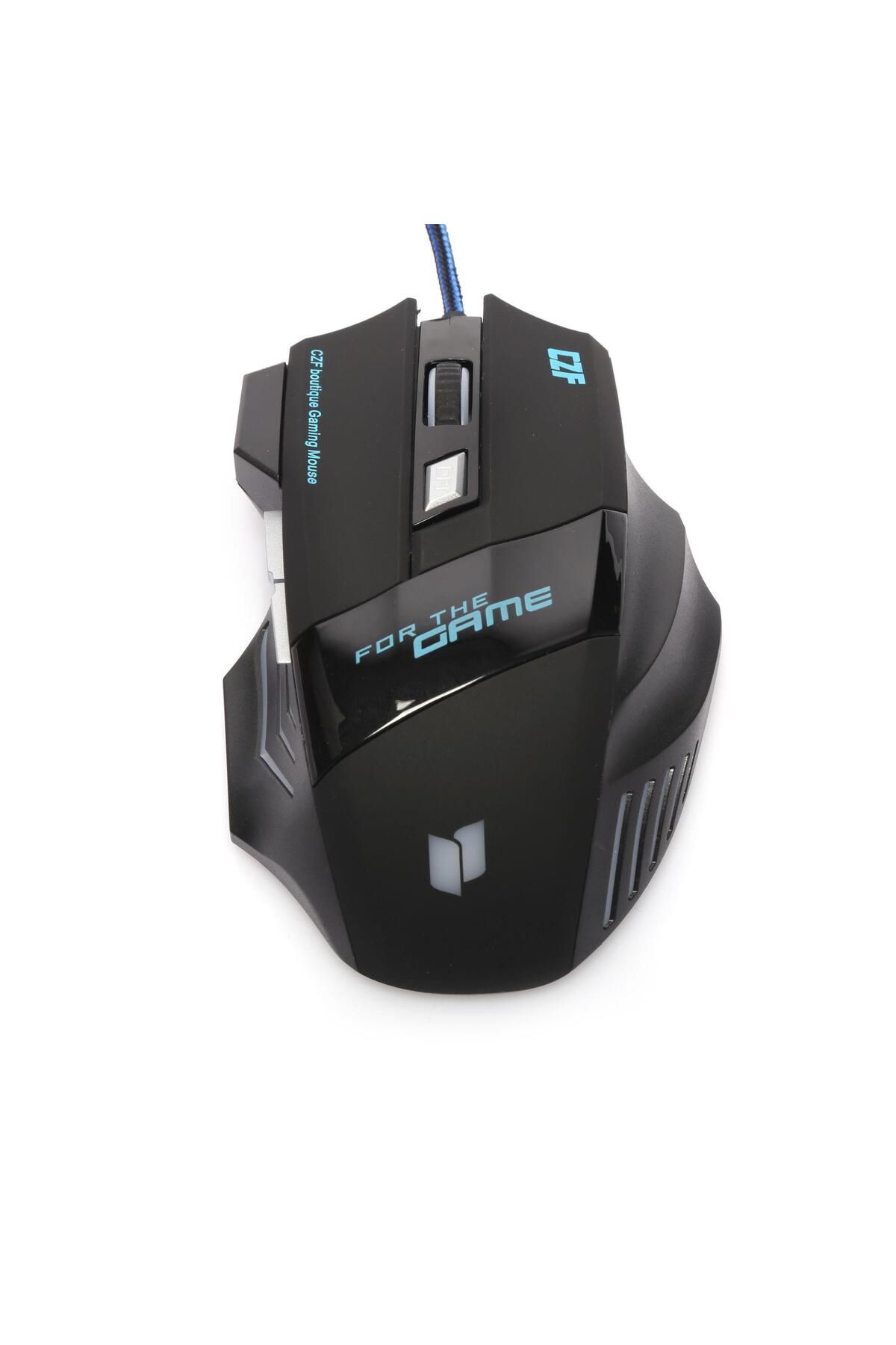 Azemax M6 Rgb Makro Pro Gaming Mouse 3200dpi 6 Düğmeli Oyuncu Mouse