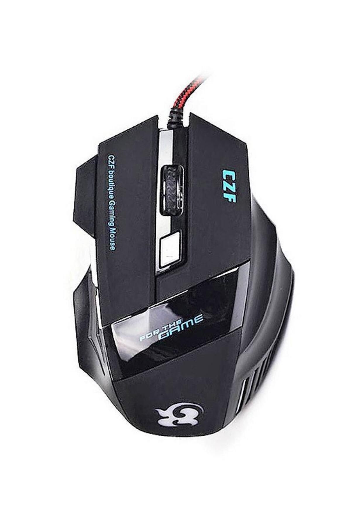 Azemax M6 Rgb Makro Pro Gaming Mouse 3200dpi 6 Düğmeli Oyuncu Mouse