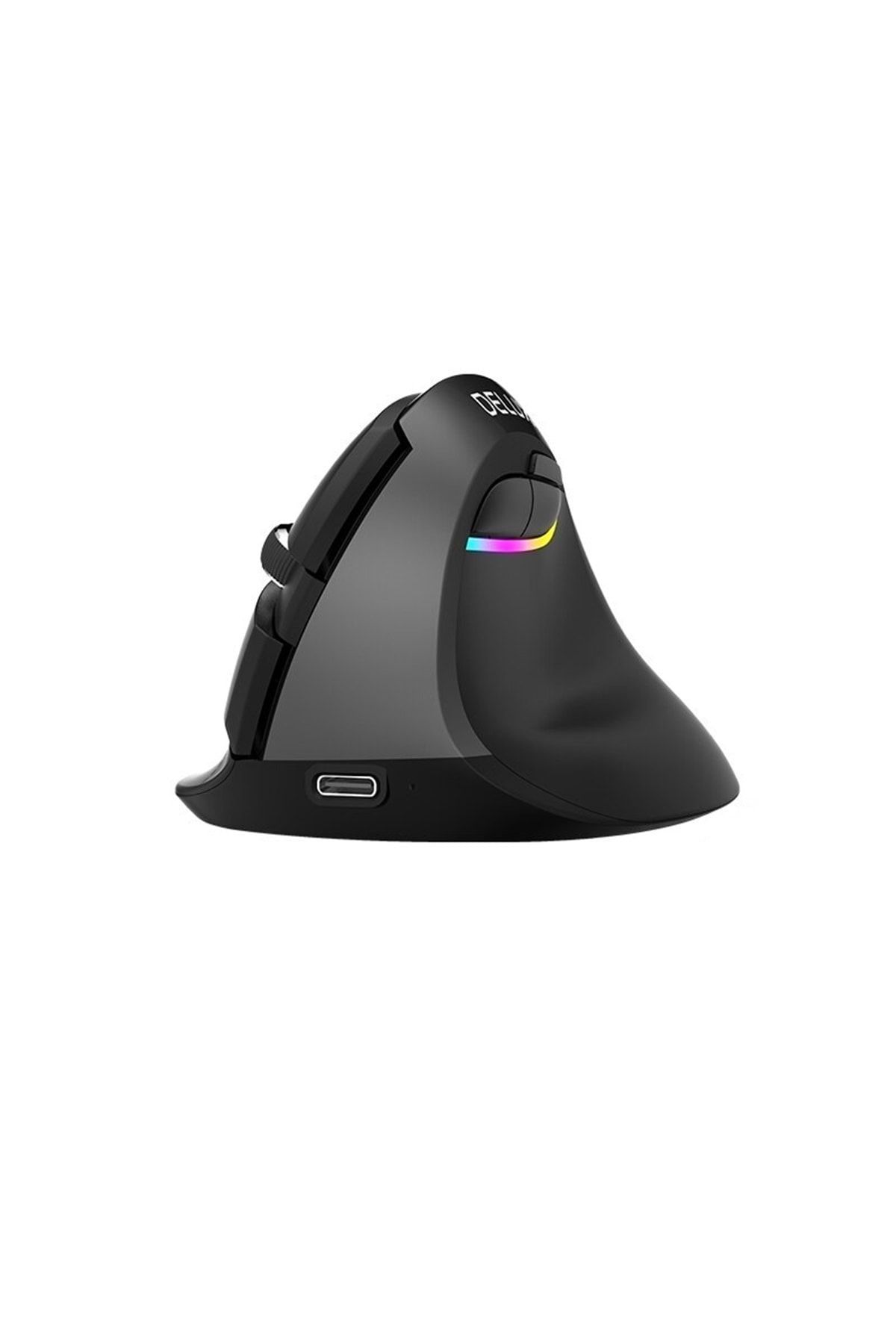 Delux M618 Mini Bluetooth 4.0+ 2.4g Ergonomik Şarjlı Sessiz Rgb Mouse Modern Tasarım 431550