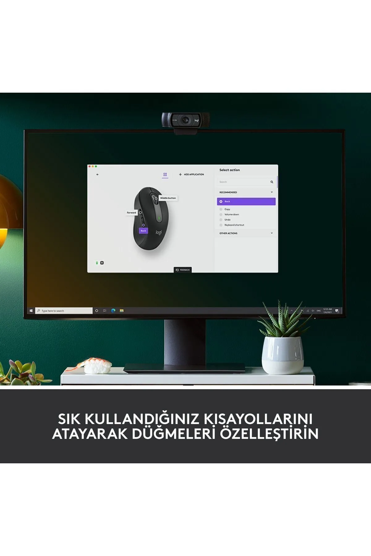 Logitech M650 Küçük Ve Orta Boy Sağ El Için Sessiz Kablosuz Mouse - Siyah