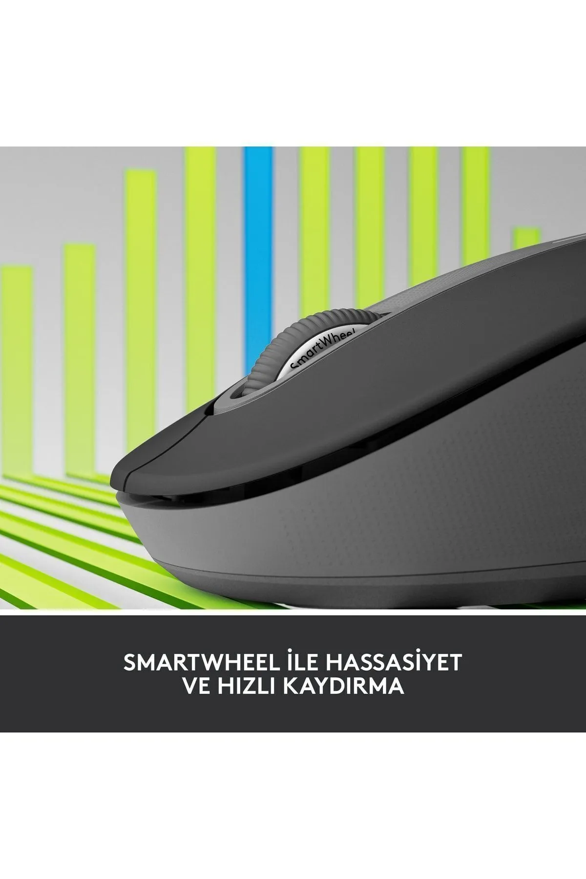 Logitech M650 Küçük Ve Orta Boy Sağ El Için Sessiz Kablosuz Mouse - Siyah