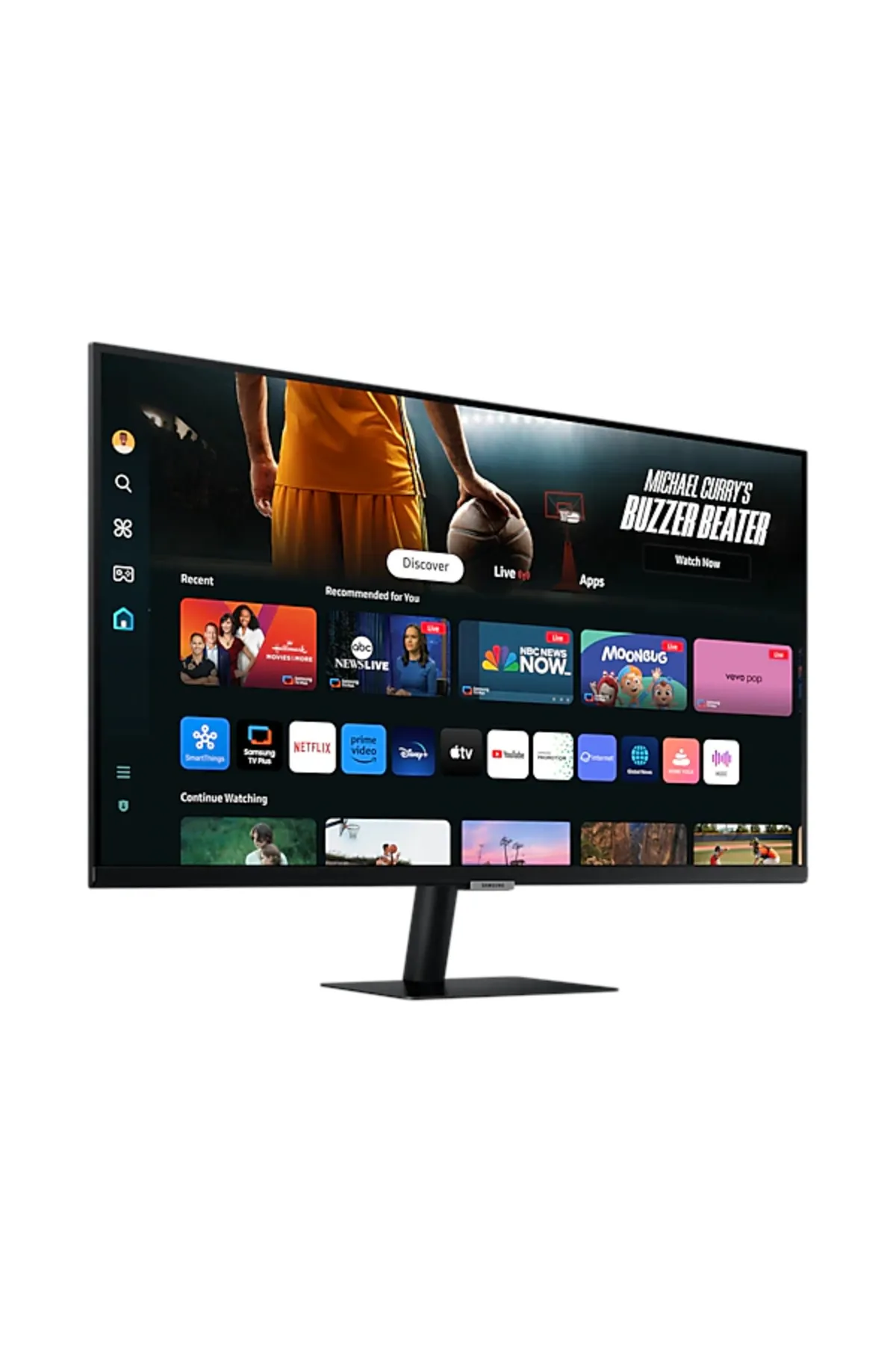 Samsung M7 LS32DM702UUXUF 32" 4Ms 60Hz 4K UHD HDR10 SMART SİYAH MONİTÖR