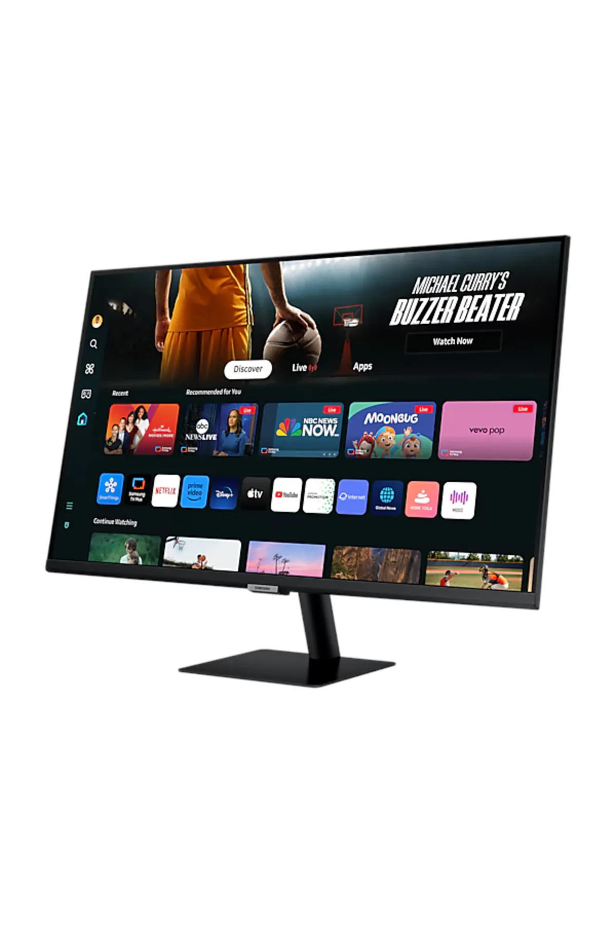 Samsung M7 LS32DM702UUXUF 32" 4Ms 60Hz 4K UHD HDR10 SMART SİYAH MONİTÖR