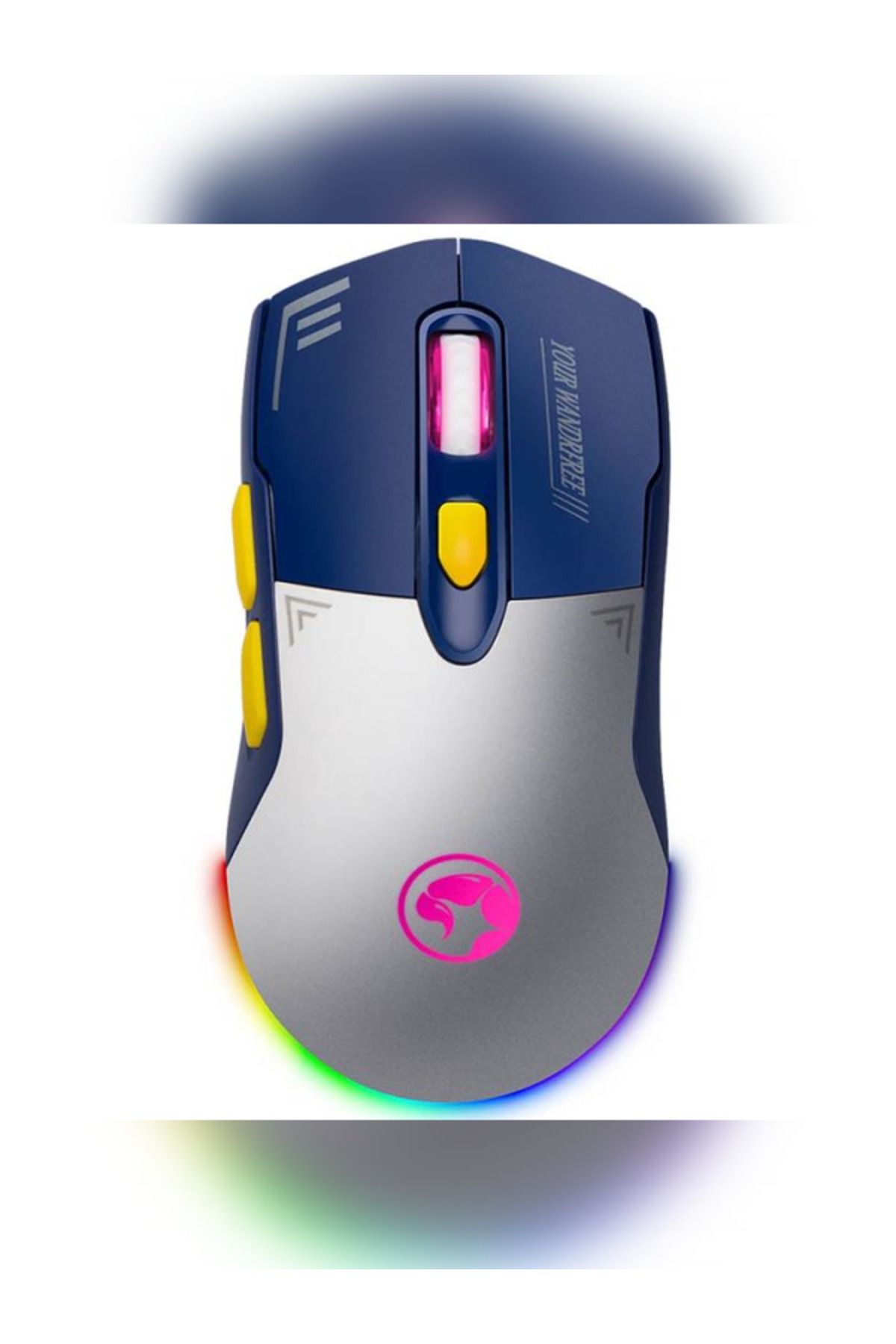 MARVO M803wbk Wh Wireless Rgb Kablosuz Oyuncu Mouse