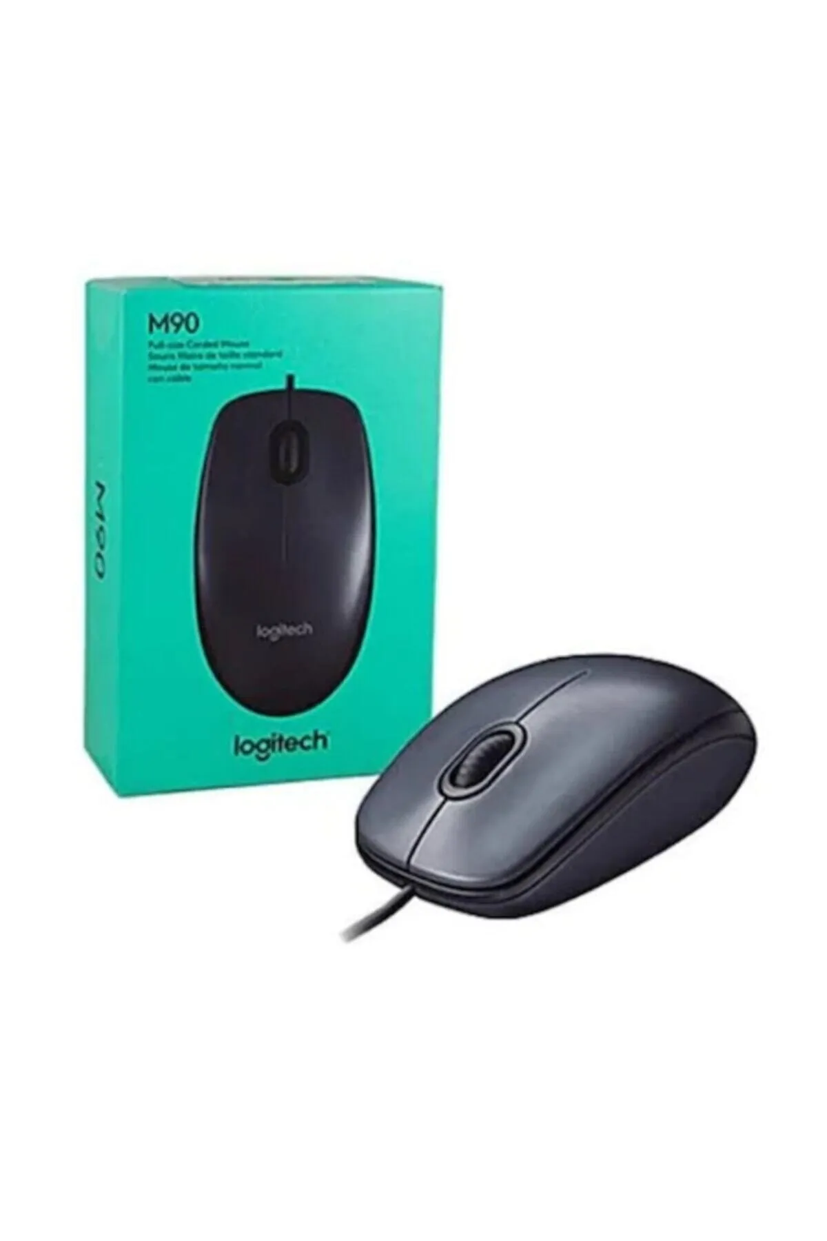 Lider M90 Kablolu Optik Mouse Siyah