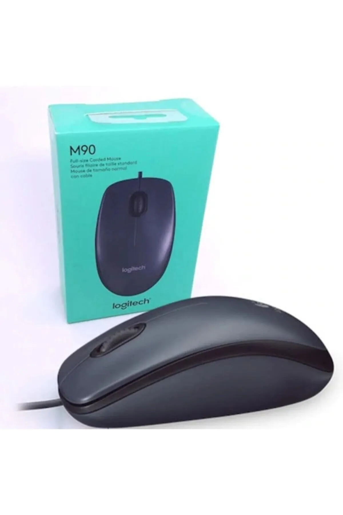 Lider M90 Kablolu Optik Mouse Siyah