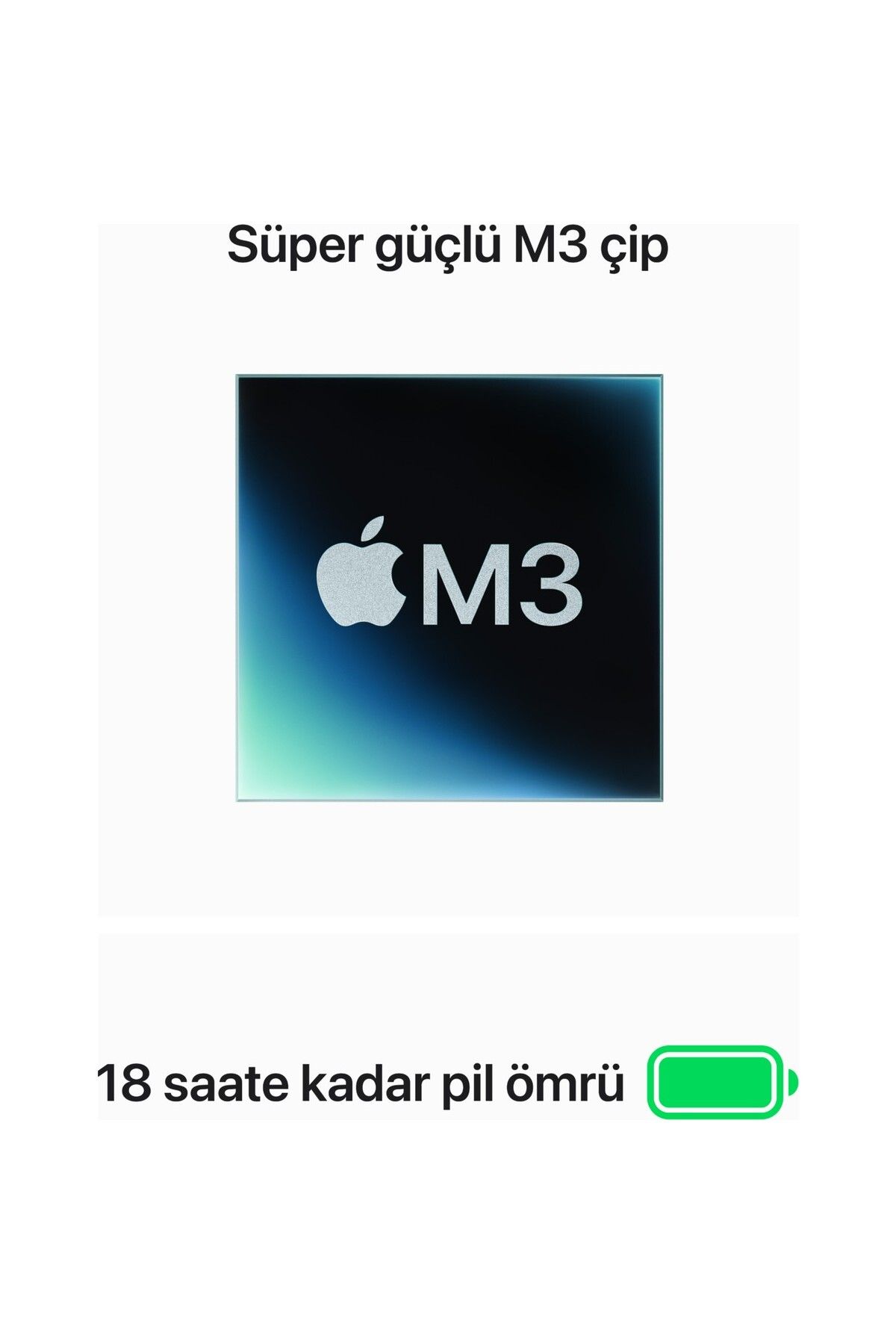 Apple Macbook Air M3 Çip 16gb 512gb Ssd 15.3 Inç Yıldız Işığı Mxd33tu/a