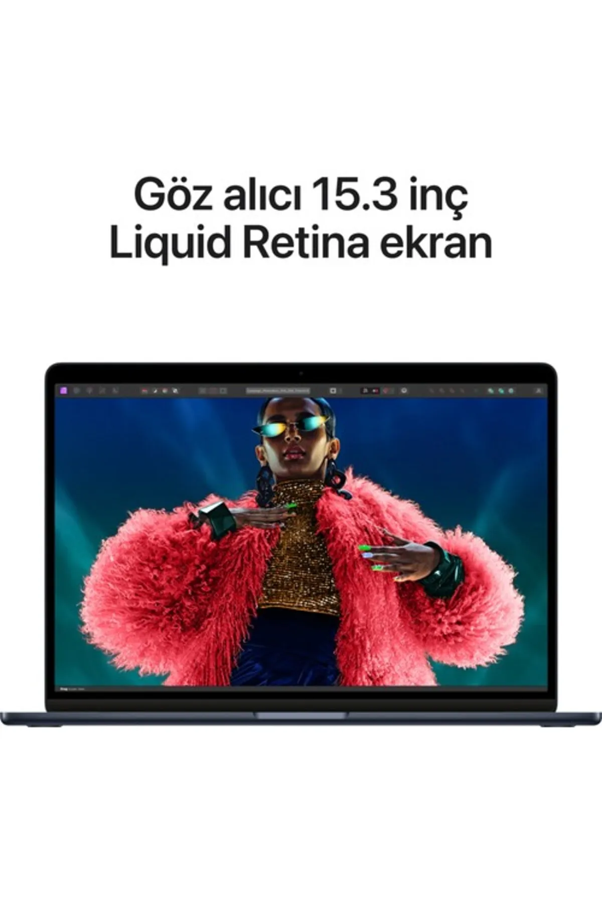 Apple Macbook Air M3 Çip 8gb 256gb Ssd Macos 15" Taşınabilir Bilgisayar Gece Yarısı Mryu3tu/a