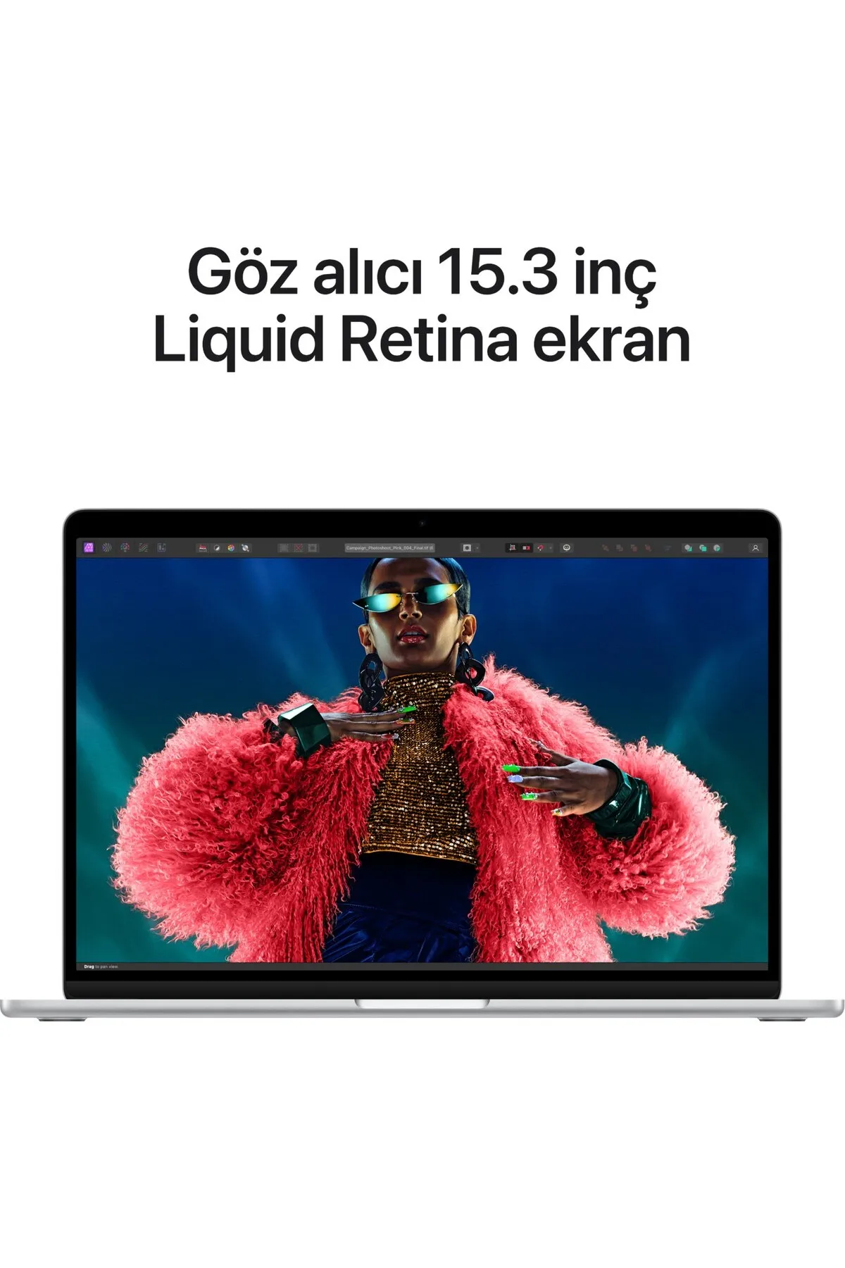 Apple Macbook Air M3 Çip 8gb 512gb Ssd 15.3 Inç Gümüş Mryq3tu/a