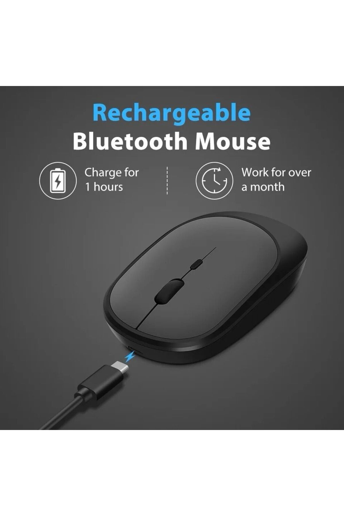 Alfa MEC MacBook PC iPad bilgisayar için Uyumlu kablosuz Bluetoothfareşarjedilebilirçiftmodları3ayarlanabilir