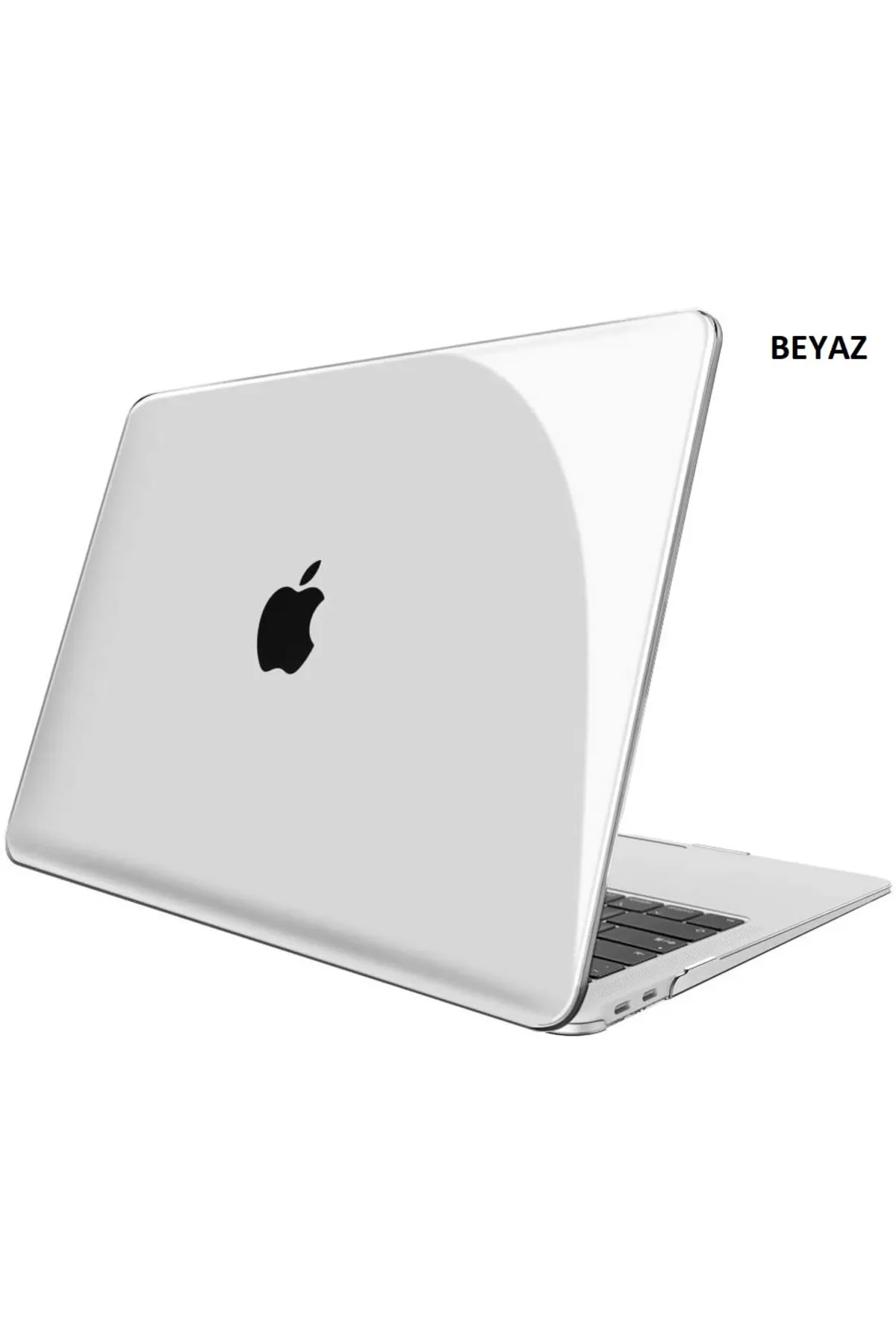 Techmaster Macbook Pro 14.2 A2442 Kristal Şeffaf Kılıf Kapak