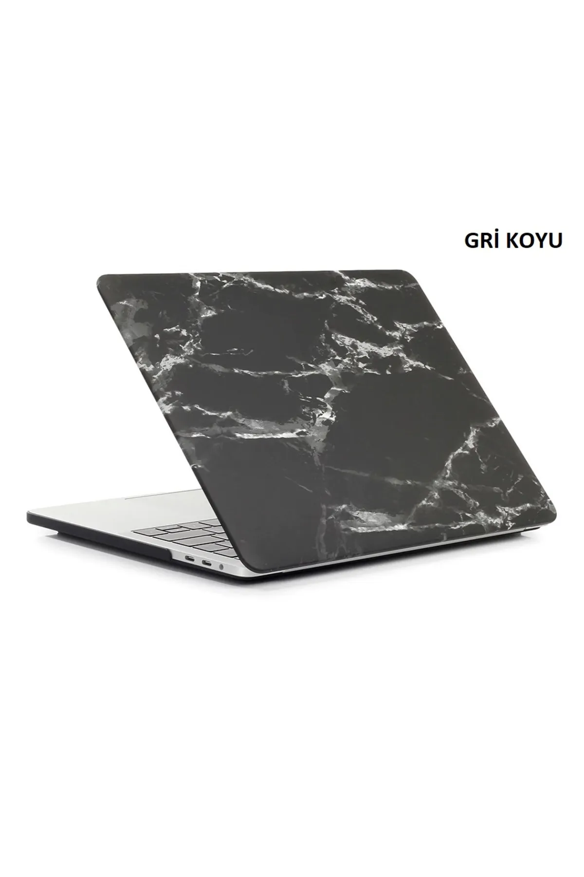 Techmaster Macbook Pro 16 2019 A2141 Mermer Desenli Kılıf Kapak