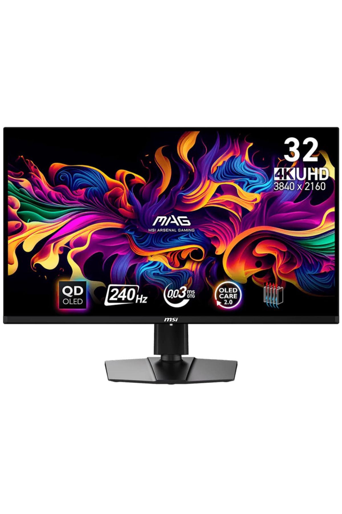 MSI Mag 321upx Qd-oled 31.5" 0.03ms 240hz Uhd Qd-oled Adaptive-sync Gaming (OYUNCU) Monitör