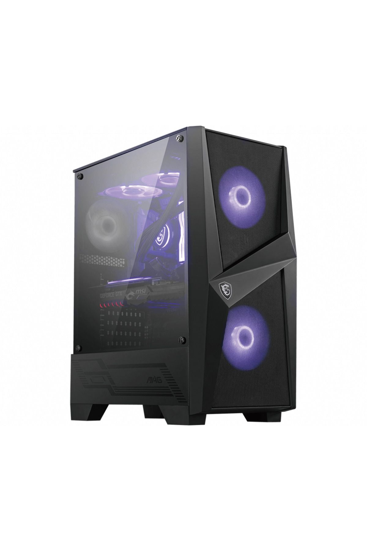 MSI Mag Forge 100m Temperli Cam Usb 3.2 Atx Mid-tower Gaming (OYUNCU) Kasa